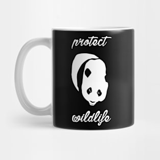 protect wildlife - panda Mug